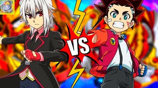 SHU VS AIGER  BEYBLADE BURST TURBO [upl. by Guimond]