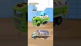 quotTractor Cartoon JCB Gadi Aur Rescue Adventure  Funny Construction Machine Videoquot shortsfeed [upl. by Ahtikal283]