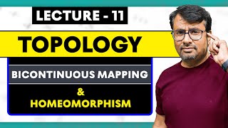 Topology  Bicontinuous Mapping and Homeomorphism in Topology  Concepts With Example by Gp sir [upl. by Nazler123]