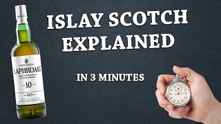 Islay Scotch Whisky Explained in 3 Minutes [upl. by Adranoel594]