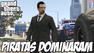 GTA V  PIRATAS DOMINARAM Caminhão MONSTRO x SNIPERS ÉPICO DEMAIS [upl. by Delanos]