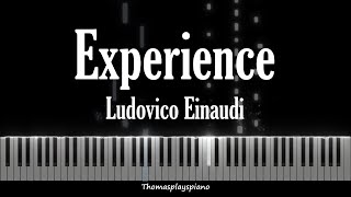 Experience  Ludovico Einaudi  Solo Piano Tutorial [upl. by Esiuqcaj]