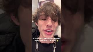 carrington johnnieguilbert performance singing like shorts fyp foryou viralvideo viral [upl. by Minetta873]