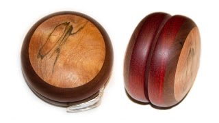 Woodturning  How To Make A YoYo With Scrap Wood [upl. by Anohs]