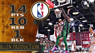 Udoka Azubuike  14 Pts Highlights｜NBA Summer League｜Boston Celtics vs Washington Wizards｜20230709 [upl. by Wilkins]