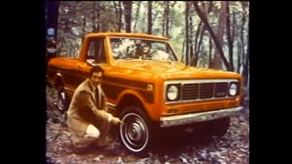 International Scout Terra Truck Commercial 1975 [upl. by Ahsinrats898]