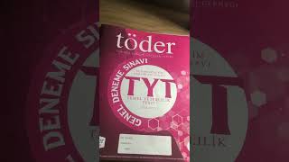 TÖDER TR GENELİ TYT1 YORUMUM yks yks2025 [upl. by Enialedam]