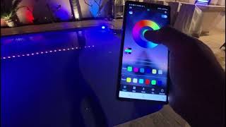 Above Ground Pool Lights with APP Control [upl. by Janice]