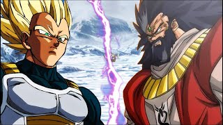 VEGETA MEETS KING SADALA FATHER OF ALL SAIYANS‼️  DRAGONBALL KAKUMEI CHAPTER 4 [upl. by Cerell]