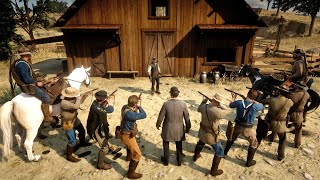 John Marstons Death Scene But This Time He Is Prepared  Red Dead Redemption 2 [upl. by Sitsuj449]