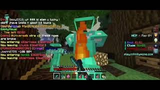 Clips Infinity hcf mcpe⚔️ Infinity Network mcpe [upl. by Nyraa]