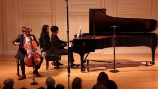 33 Brahms Cello Sonata no 1 E minor Andrei Ionita cello Yekwon Sunwoo piano [upl. by Rheta]