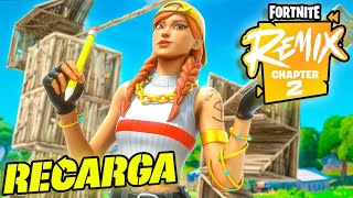 🪂 ¡LA MEJOR PARTIDA DE RECARGA 🔫  FORTNITE REMIX [upl. by Eibbor]