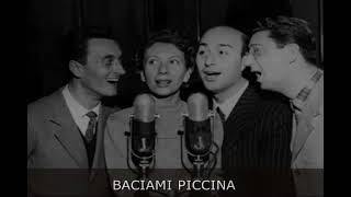 Quartetto Cetra  Baciami Piccina VK demo [upl. by Cello]