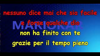 Ligabue Lamore Conta karaoke [upl. by Oiligriv]