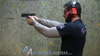 Essais des pistolets Retay 9mm PAK  arme de defense DMdiffusion [upl. by Aziul]