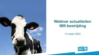 Webinar IBR actualiteiten 14 maart 2024 [upl. by Enedan]