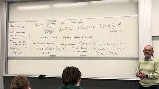 Quantum Optics 2 L18 Derivation of the Lindblad Master Equation BornMarkov approximation I [upl. by Emmett]