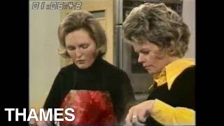 Mary Berry  How to make omelette and Salad  1973 [upl. by Elisabeth]