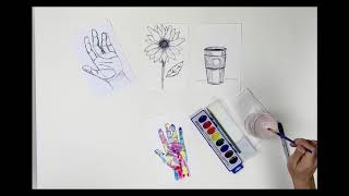 Observational drawing tutorial with Sarah Hinds Artist in Residence [upl. by Wahl]