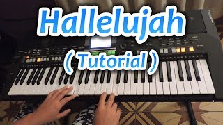 Aleluya  Hallelujah  Tutorial Piano  Avivamiento 🎧 [upl. by Maude]