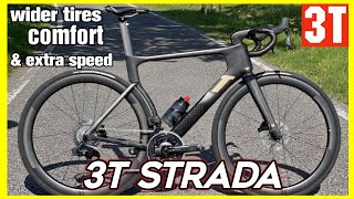 New 3T strada italia  iconic aero road bike is redesigned for extra speed [upl. by Sile]