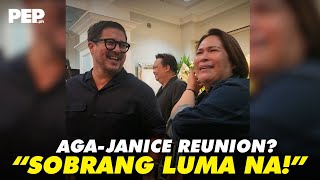 Exlovers Janice de Belen Aga Muhlach nagkita sa burol ni Mother Lily [upl. by Jaime]