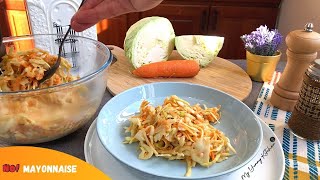 Ma recette de coleslaw parfaite  elle est meilleure avec moins de calories [upl. by Resneps]