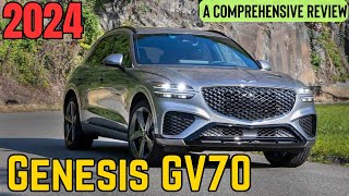 Unveiling the 2024 Genesis GV70 A comprehensive review [upl. by Obbard]