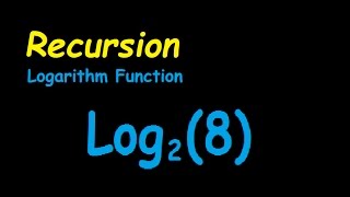 Recursive Logarithm In C [upl. by Nyrahtak]