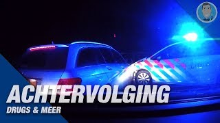 ACHTERVOLGING AANHOUDING DRUGS AANHOUDING ZEDEN amp MEER TWEE NACHTDIENSTEN [upl. by Swagerty]