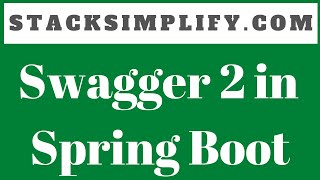 REST API Documentation using Swagger2 in Spring Boot [upl. by Durgy554]