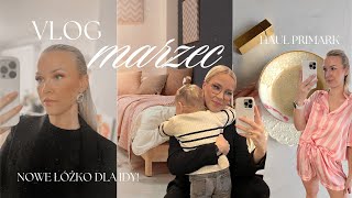 VLOG  Haul sinsay primark  Przekroczyłam budżet o 1500 zł  Kupiliśmy łóżko dla Idy [upl. by Buck679]