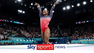 Explained How Simone Biles missed out on fourth Gold at Paris Olympics [upl. by Dranreb]