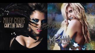 Kesha X Miley Cyrus  Cant Be Blown Mashup [upl. by Aihsia]