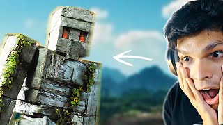 Real Life Iron Golem in Minecraft Movie 😱 [upl. by Nref]