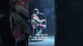 Billie Eilish plays “Male Fantasy” on Oct 13 2024 in Pittsburgh billieeilish [upl. by Arracot]