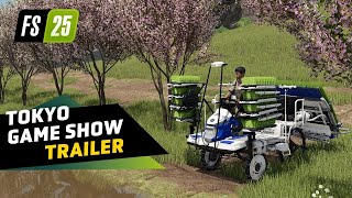 Farming Simulator 25  Farming in Asia  Tokyo Game Show 2024 [upl. by Thekla]