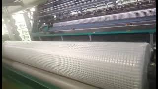 Bidirectional warp knitted polyester glass fiber geogrid 2020 [upl. by Eardnaed]