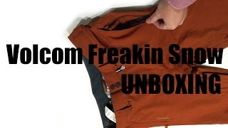 Volcom Mens Freakin Snow Chino Pant Unboxing [upl. by Salisbarry]