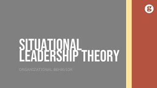 Situational Leadership Theory [upl. by Yniatirb]