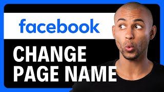 How to Change Facebook Page Name on Laptop 2024 [upl. by Odnamra]