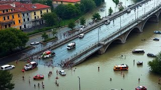 🚨 Europa SE INUNDA Nueva TORMENTA en Italia y España Lluvias Torrenciales en Malaga Inundaciones [upl. by Lawson]