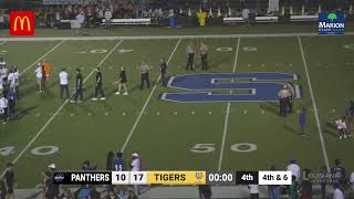 Sterlington Panthers vs Neville Tigers 10424  FULL GAME [upl. by Ennoirb728]