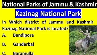 L05 National Parks of Jammu and Kashmir  Kazinag National Park [upl. by Okubo]