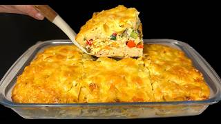 Old recipe The most delicious casserole The juiciest recipe that melts in your mouth [upl. by Aihsekat378]