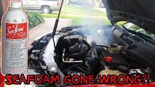 Seafoam Smoke From The Engine Bay Is BAD [upl. by Leelahk242]