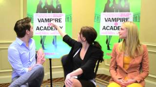 VAMPIRE ACADEMY  Cast Interview HD 2014 [upl. by Noxaj]