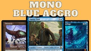 This Mono Blue Aggro Deck Is BRUTAL  Danny Pink EDH Deck Tech [upl. by Afrika949]