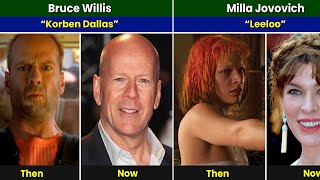 The Fifth Element 1997 Cast Then and Now 2024 [upl. by Fleurette793]